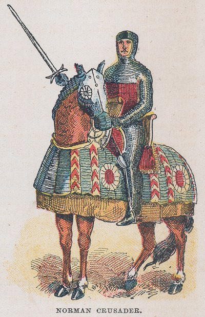 Norman Crusader by English School